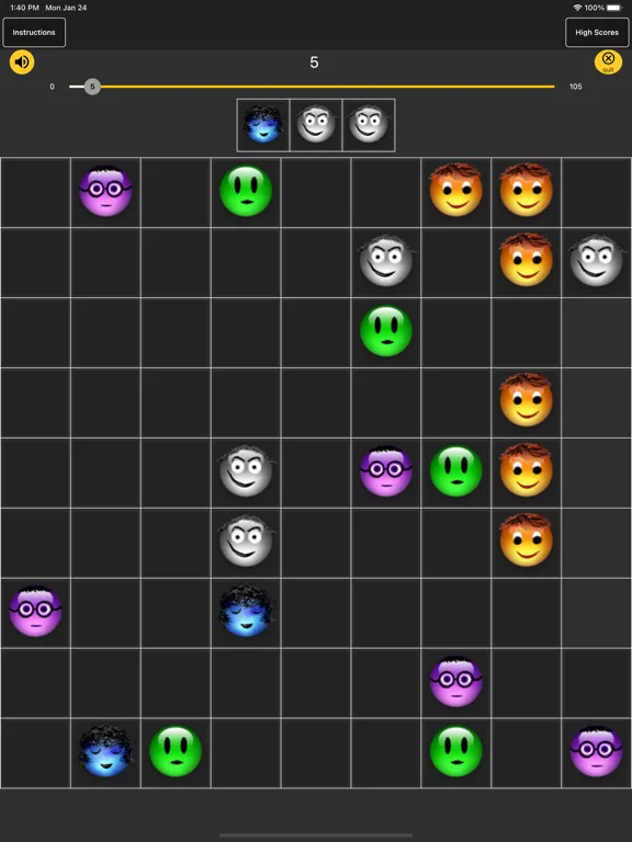 FiveInARowNew iPad  Screenshots
